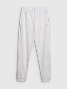 4F Spodnie dresowe joggery damskie - szare XXL. Szare spodnie dresowe 4f, xxl, bez wzorów, z bawełny. Za 129,99 zł.