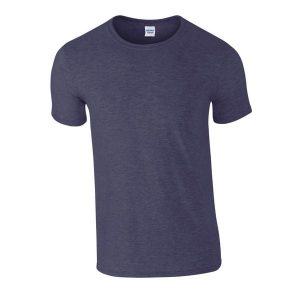 Koszulka Softstyle Dla Dorosłych Unisex. Niebieskie bluzki GILDAN, xl, bez wzorów, sportowe, bez kołnierzyka, bez ramiączek. Za 34,99 zł.