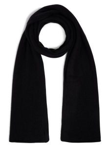 Marie Lund szalik z czystego kaszmiru Kobiety Kaszmir czarny, ONE SIZE. Czarne szaliki Marie Lund, bez wzorów, z kaszmiru. Za 449,95 zł.