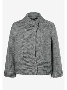 More & More Kardigan w kolorze szarym rozmiar: 42. Szare kardigany More & More, bez wzorów, z wełny, bez ramiączek. Za 126,95 zł.