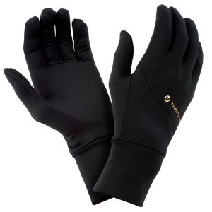 Cienka rekawica outdoor dla doroslych Therm-ic Active Light Gloves aktywny sport. Czarne rękawiczki THERM-IC, bez wzorów, z poliesteru. Za 99,00 zł.