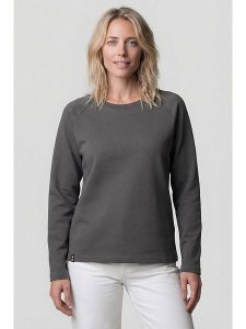 Alife and kickin Bluza "Marcia" w kolorze antracytowym rozmiar: L. Czarne bluzy Alife and Kickin, l, bez wzorów, bez kaptura. Za 82,99 zł.