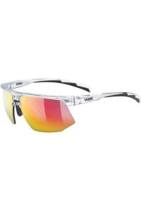 Okulary przeciwsłoneczne sportowe Aerios. Białe okulary przeciwsłoneczne UVEX. Za 249,99 zł.