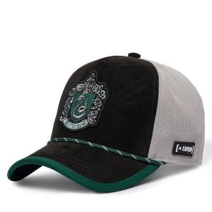 Czapka z daszkiem Capslab. Czarne czapki CapsLab, bez wzorów. Za 143,99 zł.