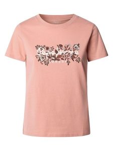 Pepe Jeans Koszulka "Rosalind" w kolorze jasnoróżowym rozmiar: L. Różowe bluzki Pepe Jeans, l, bez wzorów, z bawełny, bez kołnierzyka, bez ramiączek. Za 96,95 zł.