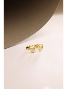 Heliophilia Srebrne kolczyki-wkrętki rozmiar: onesize. Szare kolczyki Heliophilia, z cyrkonią, srebrne. Za 73,93 zł.