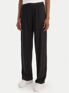 BOSS Spodnie piżamowe B Logo 50550711 Czarny Relaxed Fit. Czarne piżamy Boss, bez wzorów, z lyocellu, bez ramiączek. Za 299,99 zł.