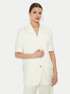 ViCOLO Marynarka TB2699 Écru Regular Fit. Marynarki i żakiety ViCOLO, m, bez wzorów, z wiskozy. Za 489,99 zł.