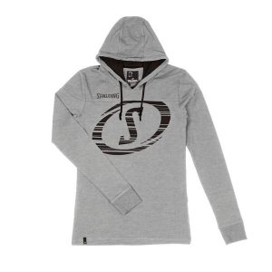 Sweatshirt bluza z kapturem dla kobiet Spalding Fast. Czarne bluzy SPALDING, bez wzorów, z kapturem. W wyprzedaży za 223,10 zł.
