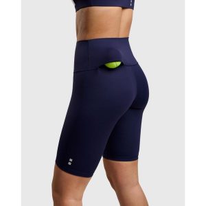 Legginsy do tenisa/padla damskie. Czarne legginsy NORDICDOTS, bez wzorów, z elastanu. Za 235,00 zł.