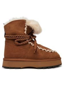 EMU Australia Śniegowce Elise W13334 Brązowy. Brązowe buty zimowe EMU Australia, bez obcasa, bez zapięcia. Za 819,99 zł.