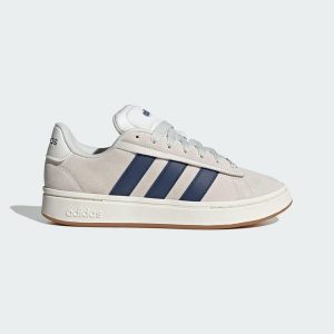 Buty Grand Court Alpha. Białe buty sportowe ADIDAS, bez wzorów, bez zapięcia. Za 337,40 zł.