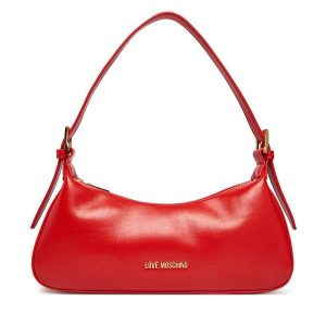 Torebka LOVE MOSCHINO. Czerwone torebki klasyczne LOVE MOSCHINO, bez wzorów, bez dodatków. Za 659,99 zł.