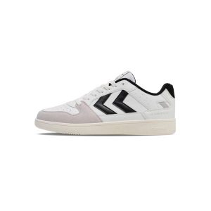 Sneakersy Hummel St. Power PLay PL. Białe buty sportowe Hummel, bez wzorów, bez zapięcia, tenisowe. Za 303,00 zł.