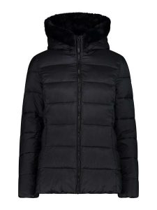 CMP Kurtka zimowa w kolorze czarnym rozmiar: 36. Czarne kurtki CMP, na zimę, bez wzorów, z puchu, bez kaptura. Za 302,35 zł.