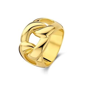 Parte Di Me Parte Di Me Bibbiena Poppi Adriane 925 Sterling Silver Gold Plated Ring PDM33069-60 Pierścionki 1 ct Damski. Szare pierścionki Parte Di Me, pozłacane. Za 291,99 zł.