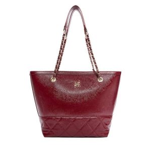 Torebka Nine West. Czerwone torebki klasyczne Nine West, bez wzorów, bez dodatków. Za 229,99 zł.