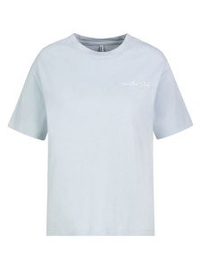 Sublevel Koszulka w kolorze błękitnym rozmiar: XS. Niebieskie bluzki Sublevel, xs, bez wzorów, bez kołnierzyka, bez ramiączek. Za 43,99 zł.