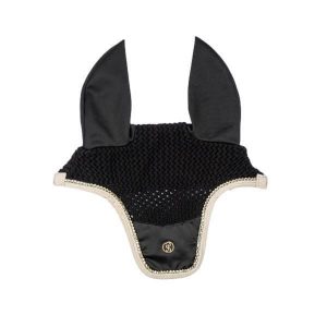 Krótki kapelusz dla koni PS of Sweden Vintage Monogram. Czarne kapelusze PS OF SWEDEN, bez wzorów, sportowe. Za 274,50 zł.