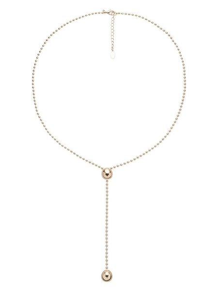 U.S. Polo Assn. Pozłacany naszyjnik z elementem ozdobnym - dł. 70 cm rozmiar: onesize. Żółte naszyjniki U.S. Polo Assn., metalowe. Za 178,37 zł.