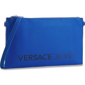 Torebka VERSACE JEANS - E3VSBPBA 70709 202. Niebieskie listonoszki marki Versace Jeans, z jeansu. W wyprzedaży za 239,00 zł.