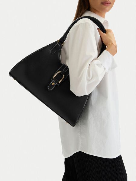 Beverly Hills Polo Club Torebka CEO-BHPC-C-012-09 Czarny. Czarne torebki klasyczne Beverly Hills Polo Club, bez wzorów, z materiału, bez dodatków. Za 249,99 zł.