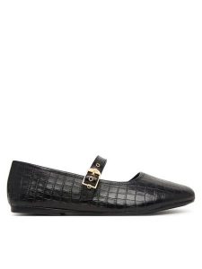 Clarks Baleriny Livia Jane 26320258 Czarny. Czarne balerinki Clarks, bez wzorów, ze skóry, bez obcasa, bez zapięcia. Za 349,99 zł.