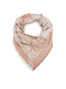 Liu Jo Szal 2A6024 T0300 Beżowy. Brązowe rękawiczki Liu Jo, bez wzorów, z wiskozy. Za 219,99 zł.