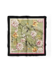 Lucky Bees Chusta w kolorze zielono-jasnoróżowym - 55 x 55 cm rozmiar: onesize. Różowe apaszki i chusty Lucky Bees, bez wzorów, z materiału. Za 48,05 zł.