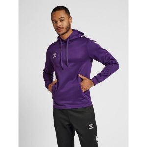 Bluza do piłki ręcznej dla dorosłych Hummel hml CORE XK poly z kapturem. Białe bluzy Hummel, l, bez wzorów, z kapturem. Za 191,00 zł.