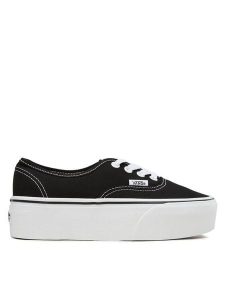 Vans Tenisówki Authentic Stackform VN0A5KXXBMX1 Czarny. Czarne trampki Vans, bez wzorów, z materiału, bez zapięcia. Za 277,99 zł.