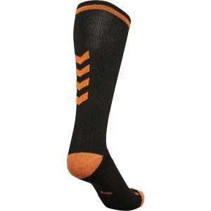 Skarpety sportowe dla dorosłych Hummel Elite Indoor Sock High. Brązowe skarpetki Hummel, bez wzorów. Za 88,00 zł.
