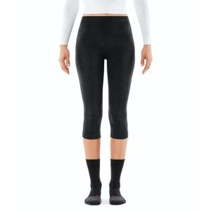 Rajstopy damskie 3/4 Falke Wool-Tech. Czarne rajstopy i pończochy Falke, bez wzorów, z dzianiny. Za 390,00 zł.
