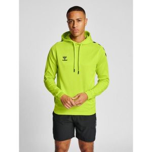 Bluza do piłki ręcznej dla dorosłych Hummel hml CORE XK poly z kapturem. Zielone bluzy Hummel, xl, bez wzorów, z kapturem. Za 191,00 zł.