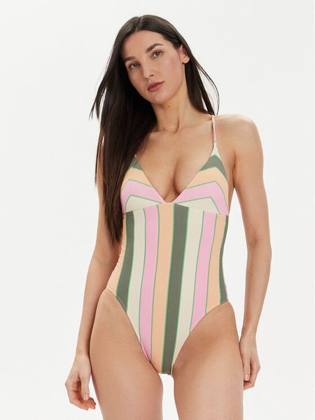 Roxy Strój kąpielowy Vista Stripe One Piece ERJX103639 Kolorowy. Stroje jednoczęściowe Roxy, bez wzorów, z syntetyku. Za 249,99 zł.