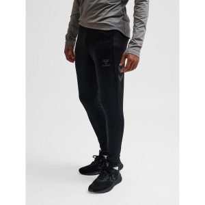Legginsy Hummel Pro. Czarne legginsy Hummel, bez wzorów, sportowe. Za 183,99 zł.