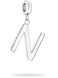 Liebeskind Zawieszka "N" rozmiar: onesize. Szare zawieszki Liebeskind, ze stali. Za 105,45 zł.