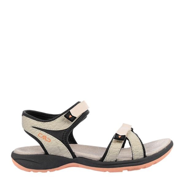 Sandały sportowe damskie CMP ADIB. Brązowe buty trekkingowe CMP, bez zapięcia. Za 162,99 zł.