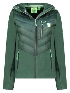 Geographical Norway Kurtka pikowana "Tulka" w kolorze zielonym rozmiar: XXL. Zielone kurtki Geographical Norway, xxl, bez wzorów, bez kaptura. Za 143,56 zł.