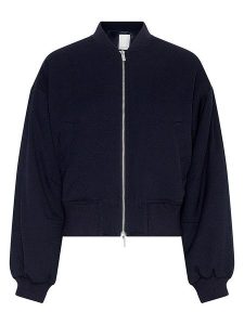 MOSS COPENHAGEN Kurtka w kolorze granatowym rozmiar: S/M. Niebieskie kurtki Moss Copenhagen, m, bez wzorów, bez kaptura. Za 259,95 zł.