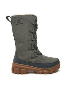 Sorel Śniegowce Torino V Tall Wp Outdry 2106691052 Szary. Szare buty zimowe Sorel, ze skóry, bez obcasa, bez zapięcia. Za 619,99 zł.