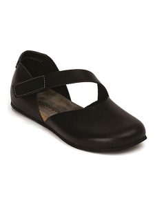 Comfortfusse Skórzane baleriny "Alya" w kolorze czarnym rozmiar: 39. Czarne balerinki Comfortfüße, bez wzorów, ze skóry, z okrągłym noskiem, bez obcasa, bez zapięcia. Za 199,95 zł.