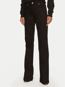Just Cavalli Jeansy 77PAB513 Czarny Flare Fit. Czarne jeansy Just Cavalli, bez wzorów, z bawełny. Za 489,99 zł.