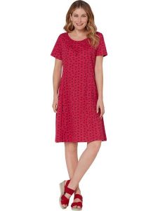 WITT WEIDEN Sukienka w kolorze czerwonym rozmiar: 48. Czerwone sukienki WITT WEIDEN, bez wzorów, z bawełny, bez kołnierzyka, bez ramiączek, midi. Za 78,66 zł.