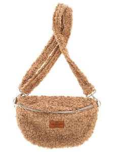 Zwillingsherz Saszetka "Teddy" w kolorze jasnobrązowym - 29 x 20 cm rozmiar: onesize. Brązowe nerki i saszetki Zwillingsherz, bez wzorów, z materiału. Za 119,95 zł.