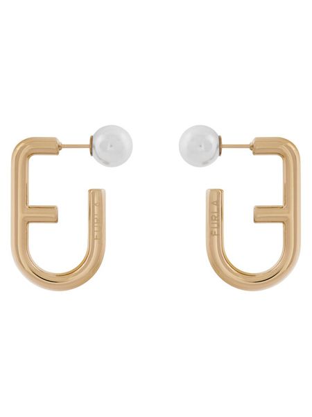 Furla Kolczyki Mianuvola WJ00244 K22000 OR000 Złoty. Żółte kolczyki Furla, metalowe. Za 329,99 zł.