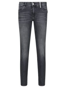 Blue Fire Dżinsy - Slim fit - w kolorze antracytowym rozmiar: W26/L29. Czarne jeansy Blue Fire, z aplikacjami, ze skóry. Za 79,21 zł.
