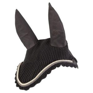 Krótka czapka dla konia BR Equitation Event. Czarne czapki BR, bez wzorów, z materiału, eleganckie. Za 149,00 zł.