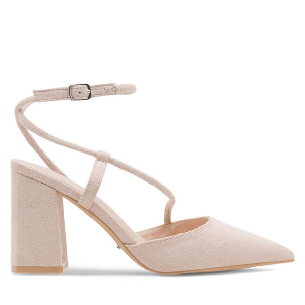 Czółenka DeeZee. Brązowe czółenka DeeZee, bez wzorów, bez obcasa, bez zapięcia. Za 129,99 zł.