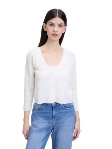 CARTOON Kardigan w kolorze białym rozmiar: 36. Białe kardigany Cartoon. Za 70,90 zł.